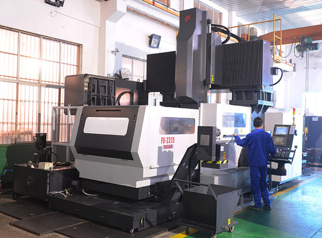 Vertical machining center